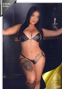 Escort SUSSY EROTICAS with negro hair